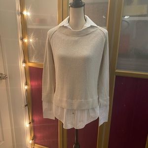 Brochu Walker Cream Sweater
